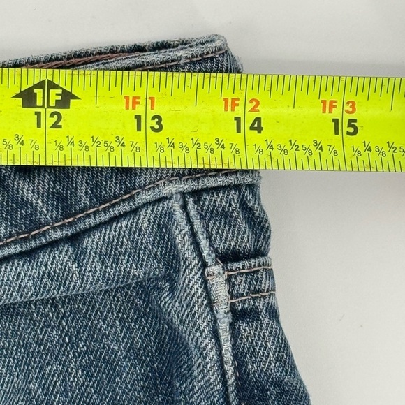 Zara Barrel Wide Leg Denim Cropped Jeans - Picture 6 of 10